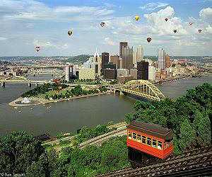 Photo of Pittsburgh with Incline